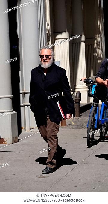 Dustin Hoffman strolling about in Soho Featuring: Dustin Hoffman Where: Manhattan, New York, United States When: 30 Mar 2016 Credit: TNYF/WENN.com