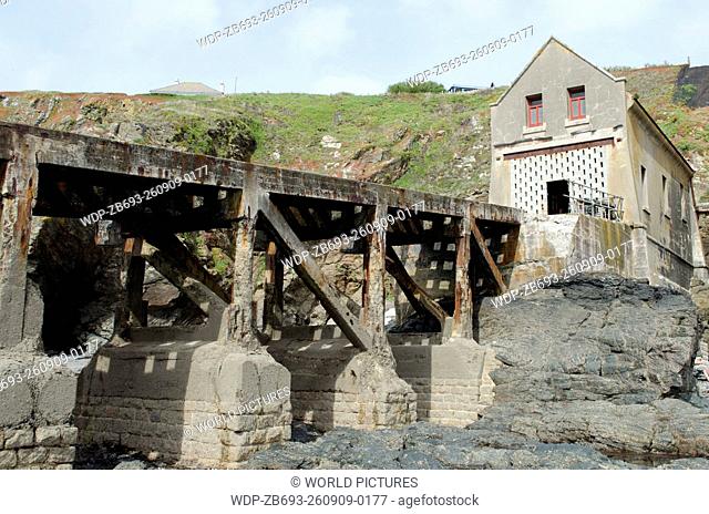 Old Lifeboat Station Lizard Point The Lizard Cornwall England