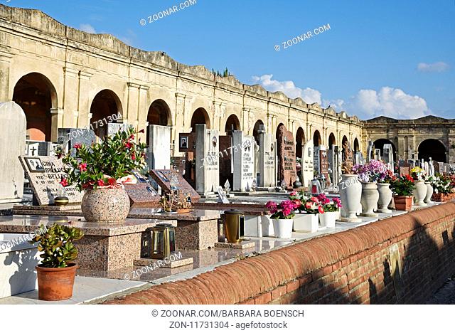 cemetery, Cascina, Tuscany, Italy, Europe, Friedhof, Cascina, Toskana, Italien, Europa