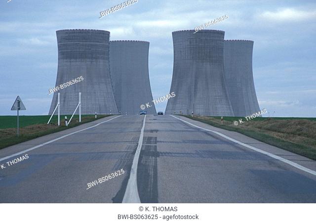 nuclear power station Temelin, Czech Republic, Southern Bohemia, Temelin