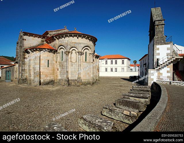 Romanesque church of Sao Pedro de Rates, Camino de Santiago, Portugal