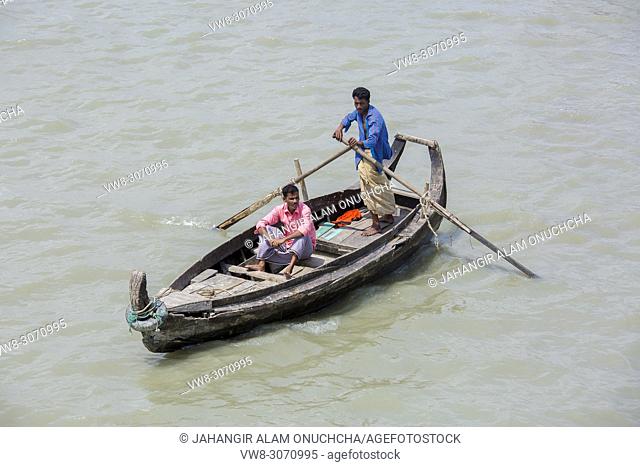 Karnafuli River Sadarghat areas, Chittagong, Bagladesh