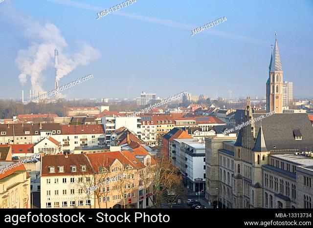 Germany, Lower Saxony, Braunschweig, view over the city