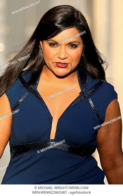 Mindy Kaling spotted at ABC studios for 'Jimmy Kimmel Live!' Featuring: Mindy Kaling Where: Los Angeles, California, United States When: 11 Sep 2015 Credit:...