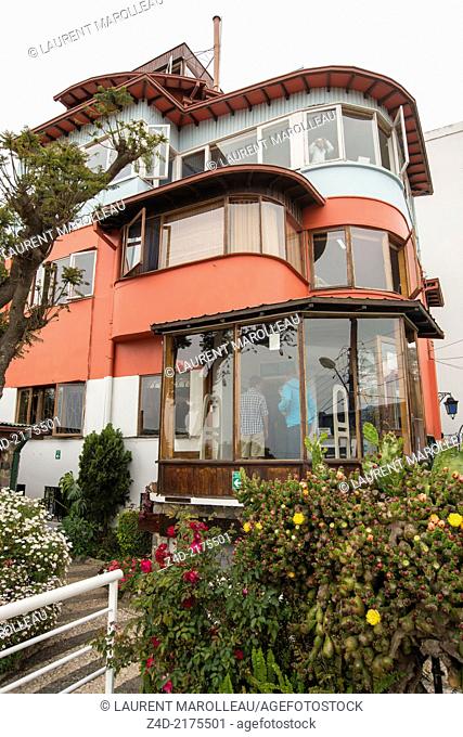 La Sebastiana Pablo Neruda's House-Museum, Cerro Florida, Valparaíso, Valparaíso Region, Chile, South America