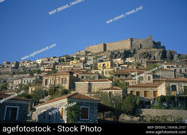 View of Town and Byzantine Castle