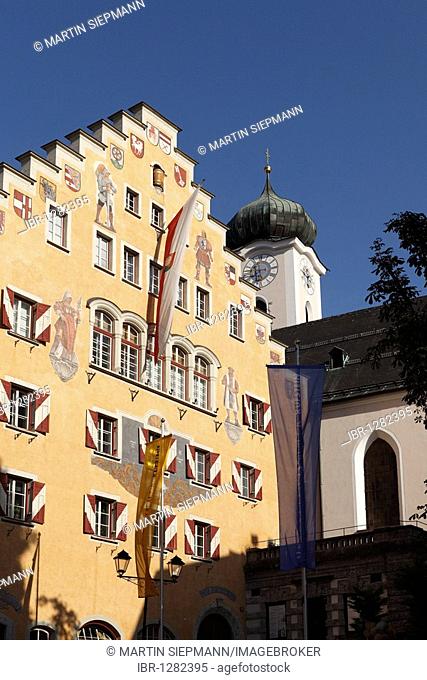 City Hall, Kufstein, Tyrol, Austria, Europe