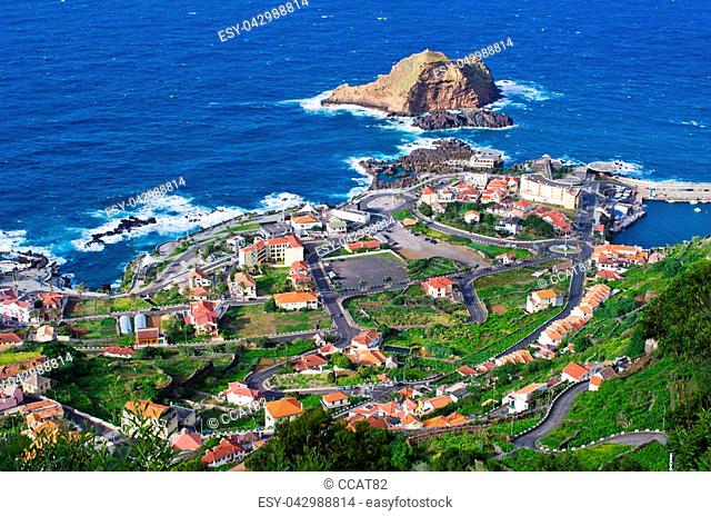 Porto Moniz on Madeira island - Portugal