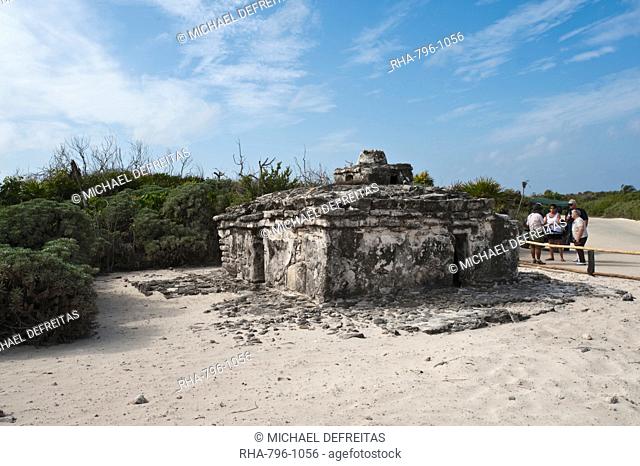 Old Maya ruins, Punta Sur Park, Isla de Cozumel Cozumel Island, Cozumel, off the Yucatan, Quintana Roo, Mexico, North America