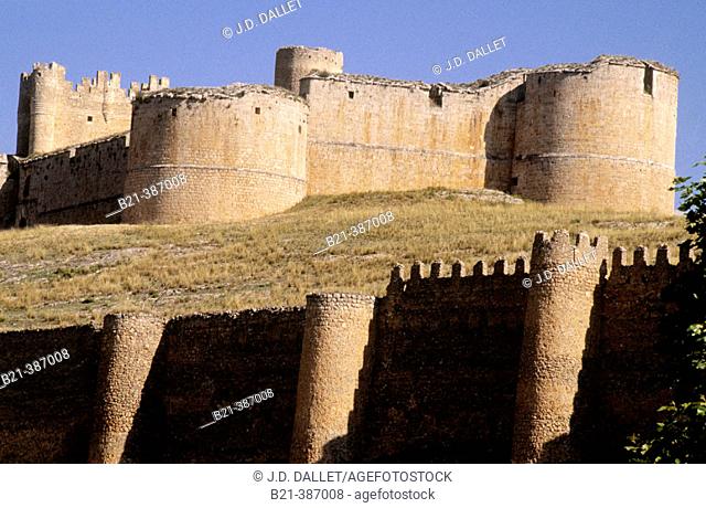 'El Cid' castle at Berlanga de Duero. Soria. Spain