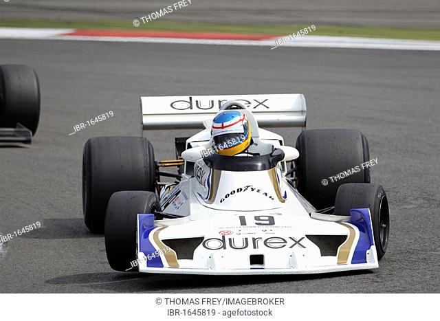 Race of the historic Formula 1 cars, Rob Austin in the Surtees TS19 from 1978, Oldtimer-Grand-Prix 2010 for vintage cars at the Nurburgring race track