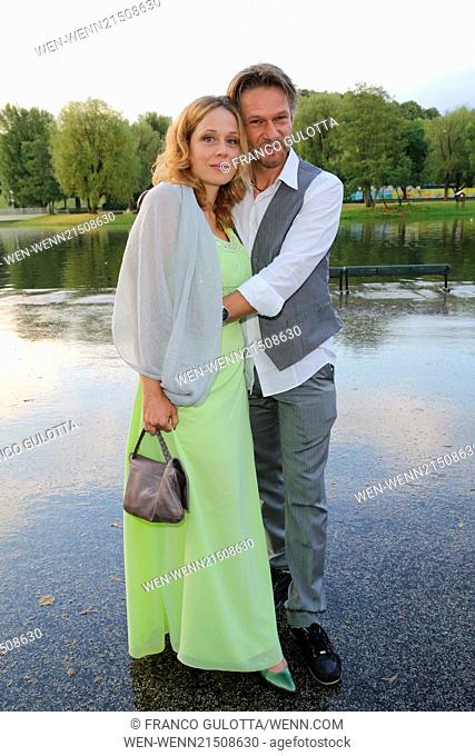 Peugeot BVC Casting Soiree Summer Reception at Olympiaturm Featuring: Thure Riefenstein, Patricia Lueger Where: Munich, Germany When: 30 Jun 2014 Credit: Franco...