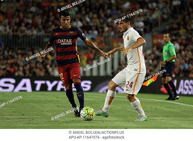 2015 Football Friendly match Joan Gamper Cup Barcelona v AS Roma Aug 5th. 05.08.2015. Nou Camp, Barcelona, Spain. The Joan Gamper Cup played between FC...