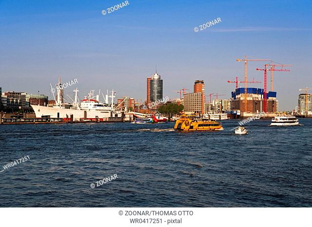 Hamburg, Germany, Harbor Impressions