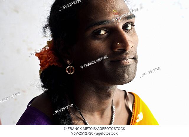 """""Hijra""( i. e. transgender person) in Tamil nadu, India