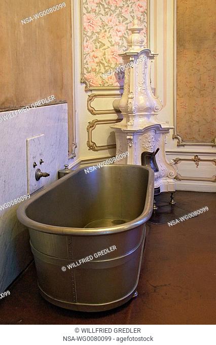 Bathroom of Empress Sisi in Vienna's Hofburg