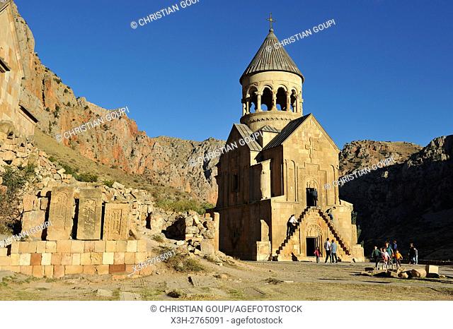 Holy Mother of God Church (Surb Astvatsatsin), Noravank Monastery, near Yeghegnadzor, Armenia, Eurasia