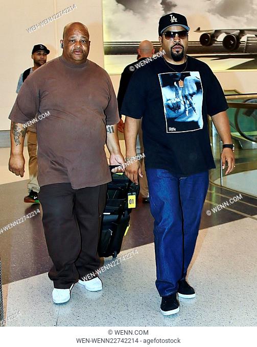 Ice Cube at Los Angeles International Airport (LAX) Featuring: Ice Cube Where: Los Angeles, California, United States When: 03 Aug 2015 Credit: WENN