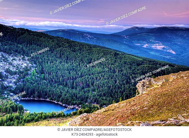 Laguna Negra. Laguna Negra y Circos Glaciares de Urbion Natural Park. Covaleda. Soria Province. Castilla y Leon. Spain