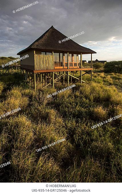 Onkoshi Camp On The Edge Of The Etosha Pan In Namibia