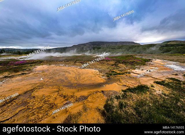 Geothermal area, Haukadalur, Iceland
