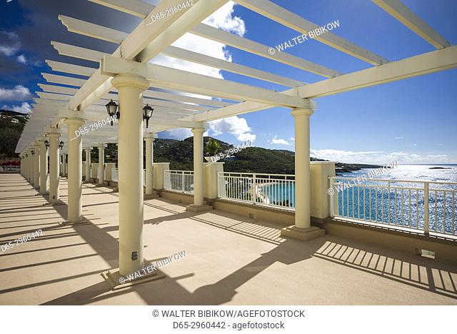 U. S. Virgin Islands, St. Thomas, Morningstar Bay, Marriott Resort, trellis