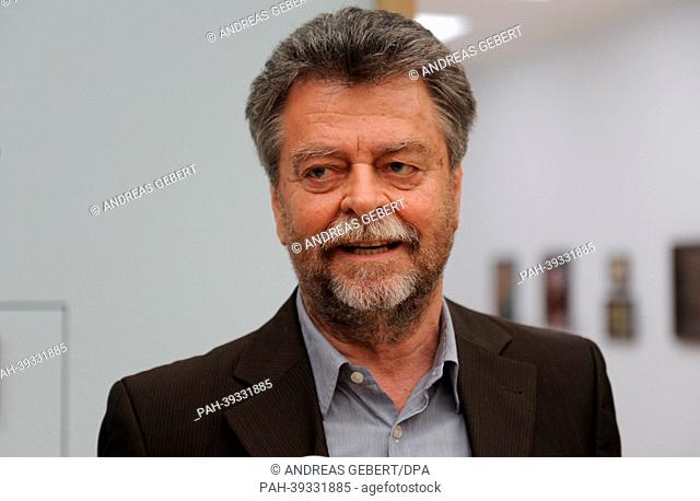 Museum director Helmut Friedel poses during the re-opening of Lenbachhaus in Munich,  Germany, 07 May 2013. The City Gallery of Munich in Lenbachhaus