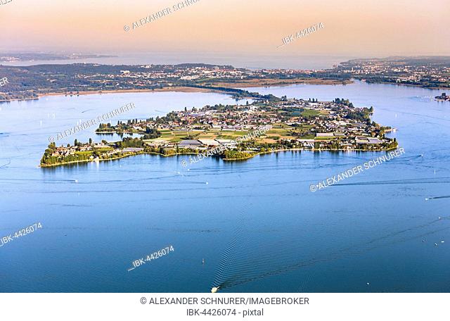 Reichenau Island, Konstanz and Upper Lake, Lake Constance, Baden-Württemberg, Germany