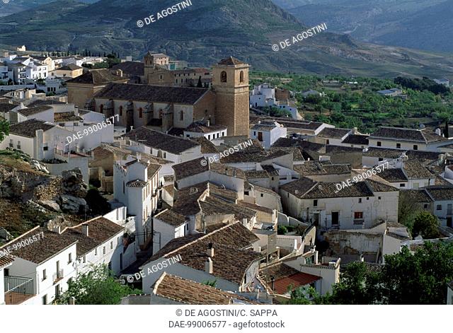 View of Velez-Blanco, Andalusia. Spain