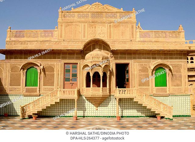 Jawahar villas mandir palace, Jaisalmer, Rajasthan, India, Asia