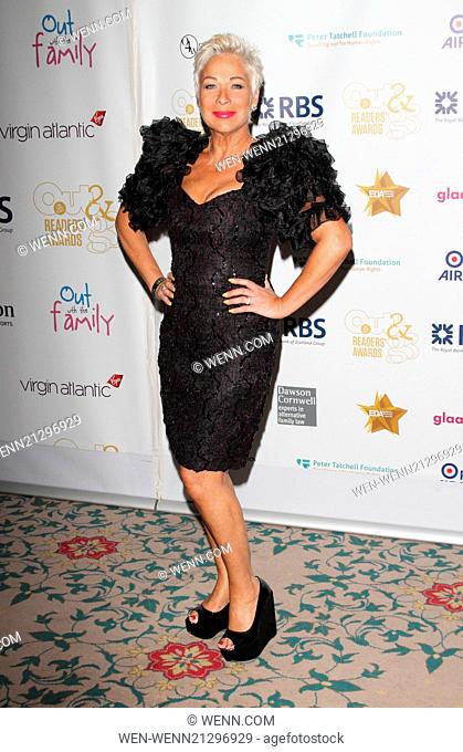 Out In The City and G3 Readers' Awards recognize outstanding individuals and groups in the field of LGBT equality - Arrivals Featuring: Denise Welch Where:...