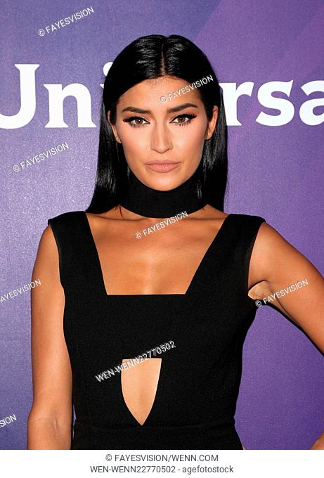 NBCUniversal press tour 2015 at the Beverly Hilton Hotel - Arrivals Featuring: Nicole Williams Where: The Beverly Hilton Hotel, California