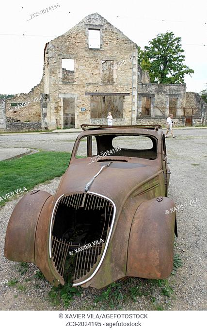 Oradour-sur-Glane is a French commune located in the department of Haute-Vienne and the Limousin region. 642 of its inhabitants, including women and children