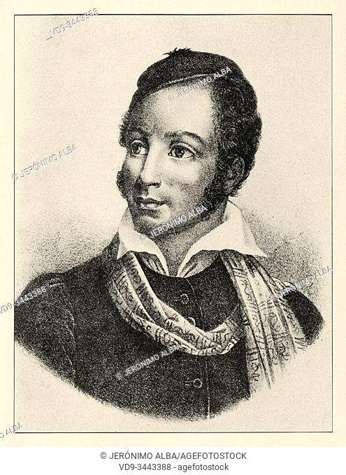Portrait of Charles Nicolas Fabvier, born on December 10, 1782 in Pont-Ã -Mousson (Meurthe) and died on September 15, 1855 in Paris, is a French officer