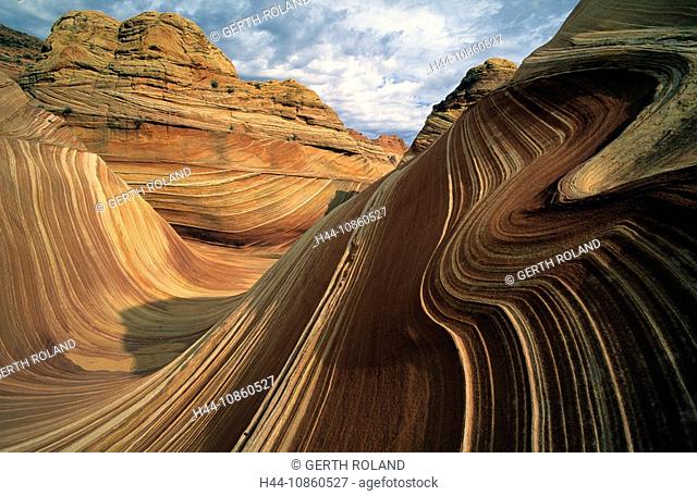 USA, Utah, sandstone rock, erosion, Paria canyon