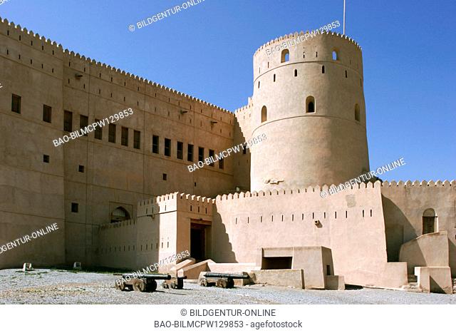 Sultanate Oman fort Qalaat al Qesra of Rustaq