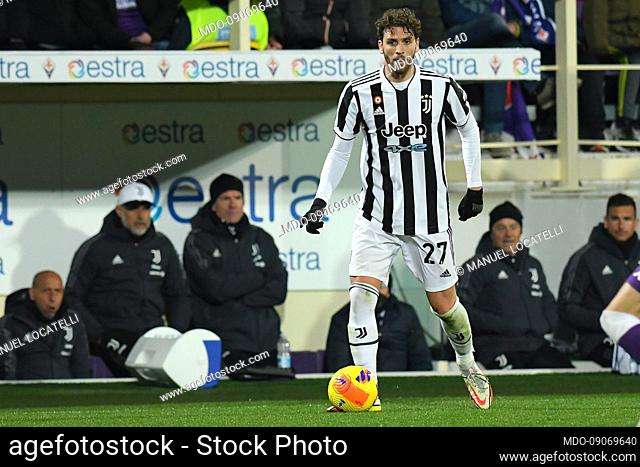 The Juventus player Manuel Locatelli during the match Fiorentina-Juventus at the Artemio Franchi stadium. Florence (Italy), March 02nd, 2022