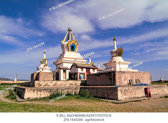 Famous Erdene Zuu Monastery 1586 in Mongolia
