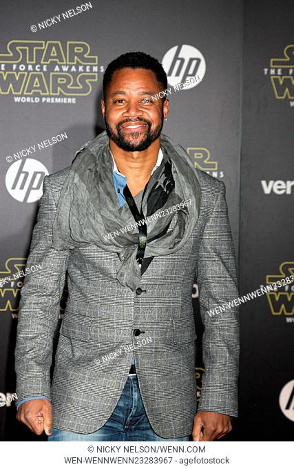 Star Wars - The Force Awakens World Premiere Featuring: Cuba Gooding Jr Where: Los Angeles, California, United States When: 15 Dec 2015 Credit: Nicky...