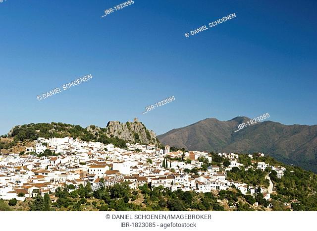 Gaucin, white village in Marbella, Andalucia, Spain, Europe
