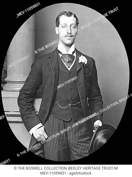 Prince Albert Victor, Duke of Clarence and Avondale - British Royalty, elder son of Edward VII (1864-1892), died of pneumonia aged 28