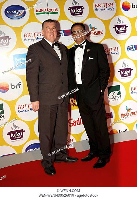 The 12th Annual British Curry Awards attended by luminaries from the worlds of politics, sport, film, television, the arts and fashion