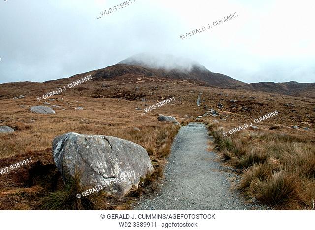 Ireland, Galway, 2016 Connemara National park 2000 hectars of bog and mountains