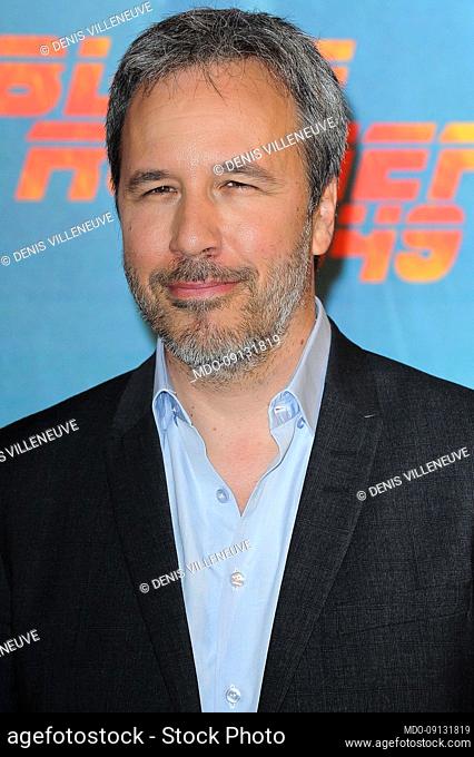 Canadian director Denis Villeneuve during the photocall for the film Blade Runner 2049, at The Space Cinema Moderno. Rome (Italy), September 19th, 2017