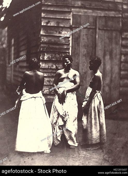 Les Femmes Malgaches (Plate 28), 1863. Creator: Désiré Charnay