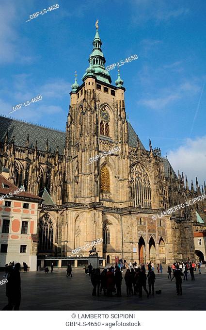 St. Vitus Cathedral, Castle, 2014, Praga, Czech Republic