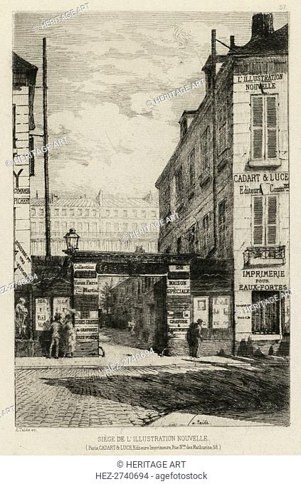 Siege de lillustration Nouvelle. Creator: Alfred Taiée (French, 1820-1880); Cadart & Luce, Paris