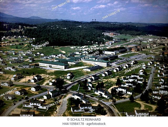 View of the City of Oak Ridge in 1945