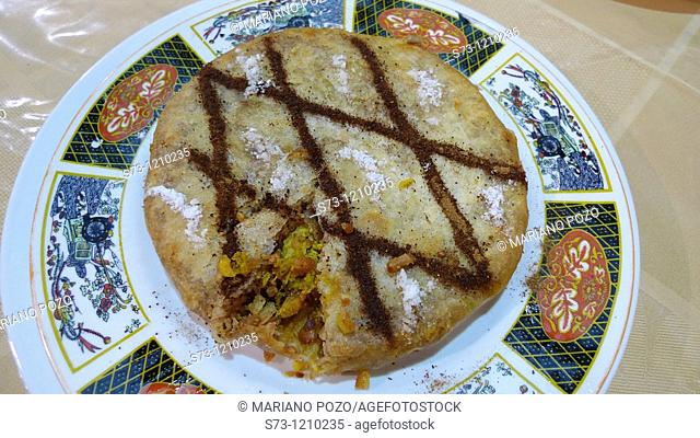 Moroccan chicken pate