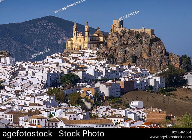 Spain, Andalusia, Cadiz, Olvera:. At the tip of the ""White towns route"", the city of Olvera is in the province of Cadiz